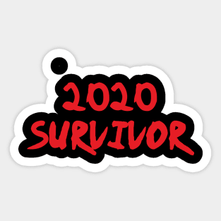 2020 survivor Sticker